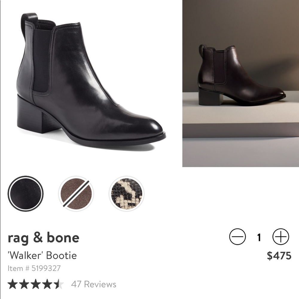 Rag and bone walker boot